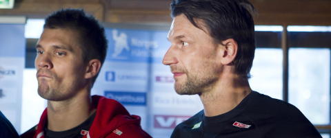 Kjelling og Tvedten var med � hente Hedin til Aalborg