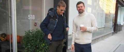 Dansk-norsk duo åpnet kunstfestival i New York