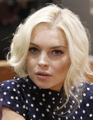 Lindsay Lohan blir en fengselsfugl
