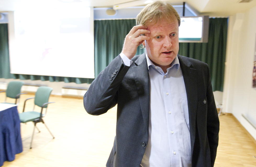 KLAR FOR NY PERIODE: Yngve Hall�n er av en enstemmig valgkomit� innstilt til to nye �r som fotballpresident.Foto: Gorm Kallestad / Scanpix