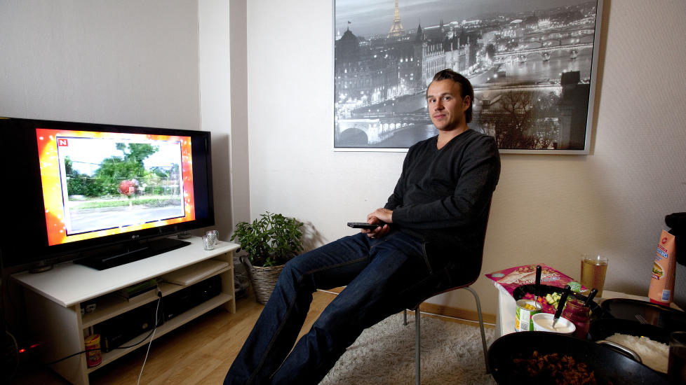 SLUTTET ETTER PERMITTERINGER: Joacim Lunde ble lei av permitteringer i solenergiselskapet REC, og fant seg en annen jobb. Foto: Torbj�rn Berg/Dagbladet