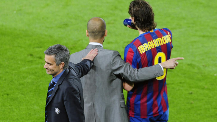 MISFORNY�D: Zlatan skal ha sagt til Guardiola at han ikke har baller, if�lge Expressen. Foto: AP Photo/Manu Fernandez