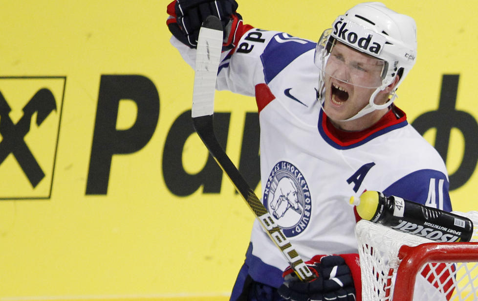 MEDGANG: Patrick Thoresen og SKA St. Petersburg har suksess i KHL-ligaen. 
Foto: H�kon Mosvold Larsen / Scanpix