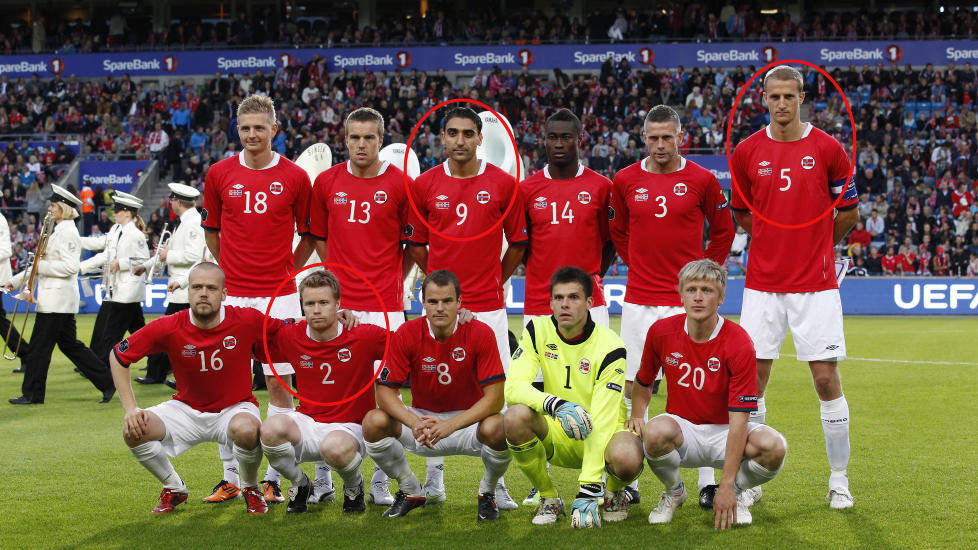 H�GLI, MOA ELLER HANGELAND?: Disse tre gutta er stemt fram av sine egne kolleger som kandidatene til � vinne prisen som �rets spiller i Norge. Foto: SCANPIX