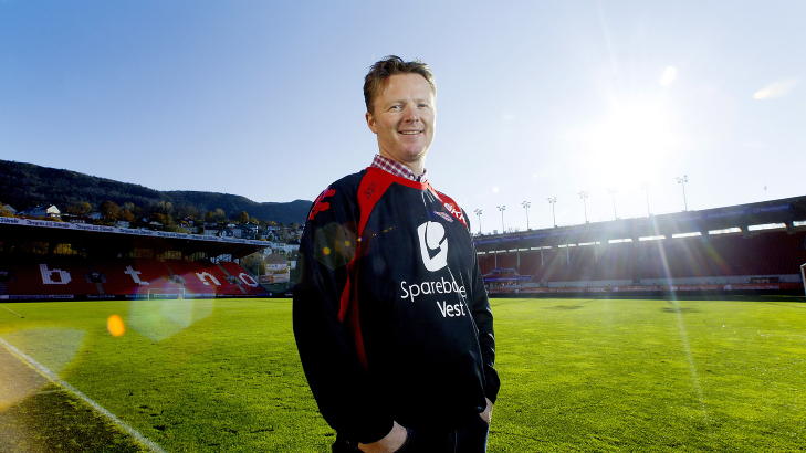 HAR OVERRASKET: Rune Skarsfjord har f�rt nederlagsd�mte Brann til cupfinale. Foto: Bj�rn Langsem / Dagbladet.