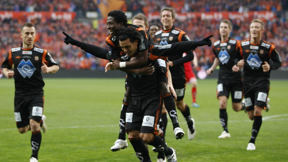 N�KKEL: Michael Barrantes feirer AaFKs f�rste scoring.
Foto: Lise �serud / Scanpix