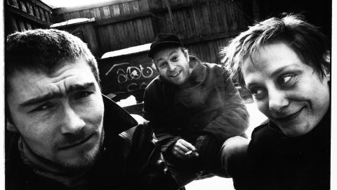 INNLEMMES: Jokke og Valentinerne. Her er Joachim Nielsen (midten),  H�kon Torgersen (Petter Pogo) og May Irene Aasen i 1994. Foto: J�rn H. Moen/Dagbladet