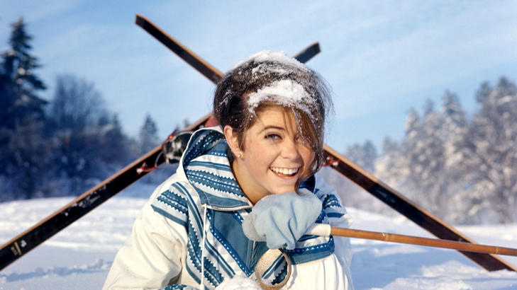 INNLEMMES I HALL OF FAME: Artist Wenche Myhre. Her p� ski i Oslo i 1968. Foto: Erik Thorberg/NTB arkiv/Scanpix

Norwegian artist Wenche Myhre photographed in 1968. Photo: Erik Thorberg/ NTB arkiv/ SCANPIX