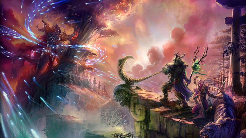 GANSKE SNILT:  �World of Warcraft har 12 �rs aldersgrense og barnevakten.no kaller det �forholdsvis snilt�,� skriver artikkelforfatteren. 
Foto: Blizzard