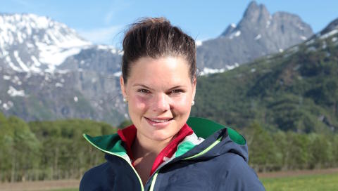 TRAKK SEG: Lina Odden. Foto: Matti Bernitz/TV Norge