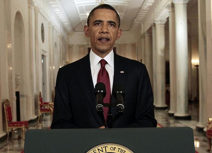 - TABBE: Barack Obama annonserte at Osama bin Laden var d�d kun f� timer etter den hemmelige SEAL-operasjonen. En s� tidlig annonsering �dela den unike muligheten man hadde til � utnytte etteretningsinformasjonen man fikk under raidet p� bin Ladens siste skjulested, hevdes det i ny bok. Foto: AP Photo/Pablo Martinez Monsivais/Scanpix