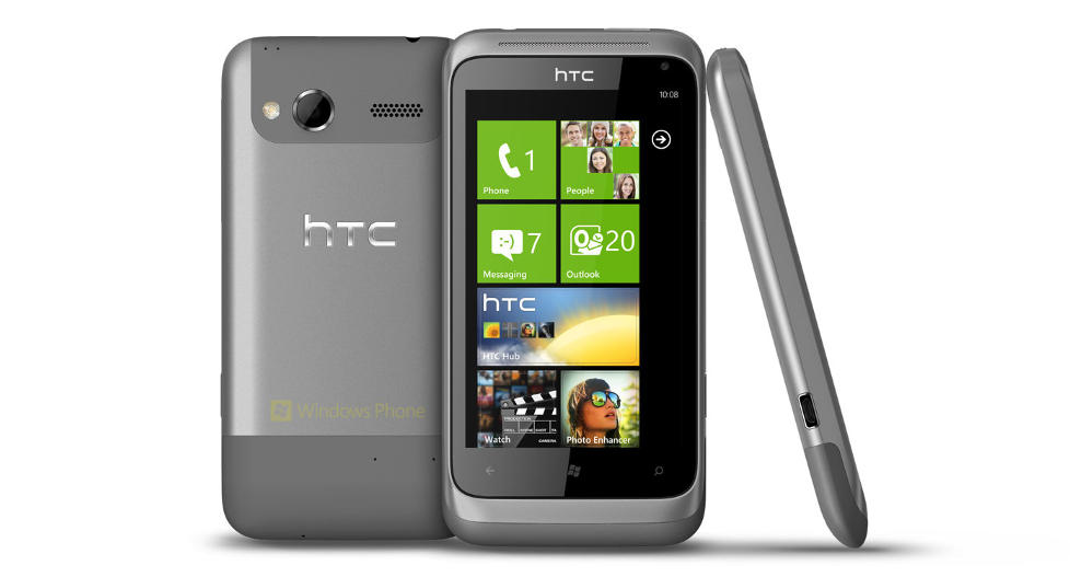 WINDOWS: HTC Radar kj�rer den nyeste utgaven av operativsystemet Windows Phone 7. Foto: HTC