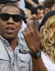 Jay-Z med sanghyllest til datteren