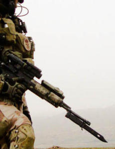 Krigerne er oppl�rt til � skyte for � drepe