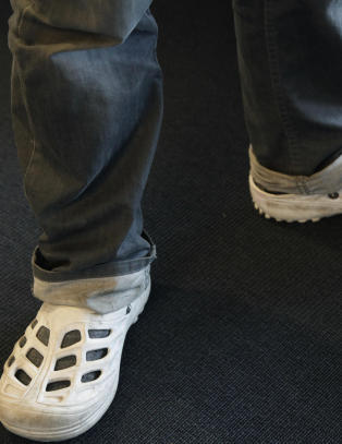 Derfor bruker Jarle Andh�y crocs