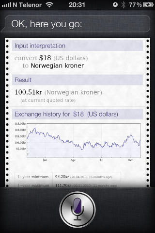 REGNER: Et sp�rsm�l om hva 18 dollar er i norske kroner, blir raskt besvart.