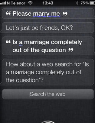 P� date med iPhone-Siri
