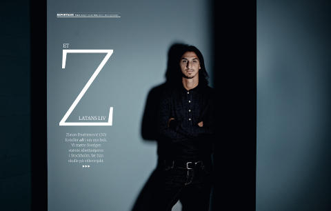 STORT MAGASINET-INTERVJU: I Dagbladet Magasinet p� l�rdag kan du lese et eksklusivt intervju med Zlatan Ibrahimovic.
Faksimile: Dagbladet