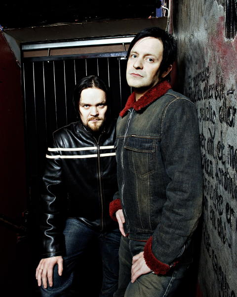 SYNTHGOTH: Anders Odden var i mange �r sentral i Apoptygma Berzerk sammen med Stephan Groth (til h�yre). Foto: Nina Hansen / Dagbladet