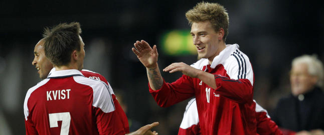 Bendtner best ut av breial-duellen med Zlatan