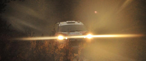 Petter Solberg i branndrama i Wales