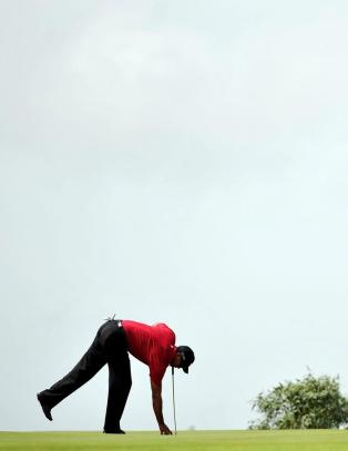 Oppl�ftende tredjeplass for Tiger Woods