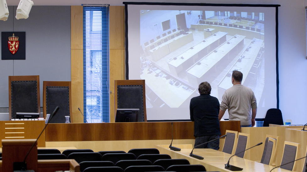 KLARGJORT: Publikum vil kunne f�lge fengslingsm�tet i publikumssal 227 i Oslo Tinghus. Foto: Gorm Kallestad/Scanpix