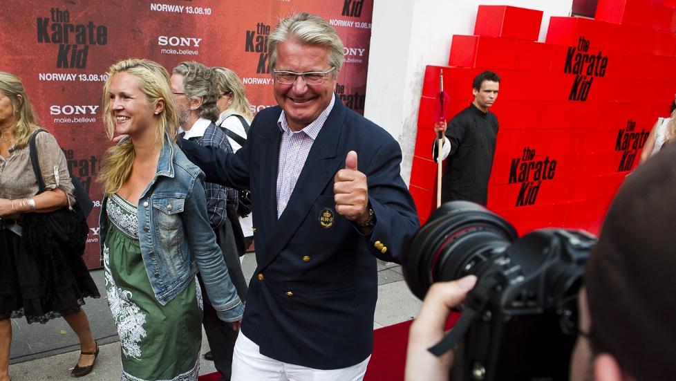 GODGUTT: Boka om Fabian Stang har mange honn�rord, men lite dybde, mener anmelderen. Her er hovedpersonen p� filmpremiere. Foto: H�KON EIKESDAL