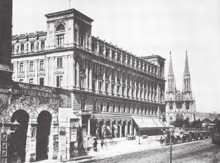 PALAIS EPHRUSSI: Ephrussi-familiens hus i Wien. Foto: PRESS