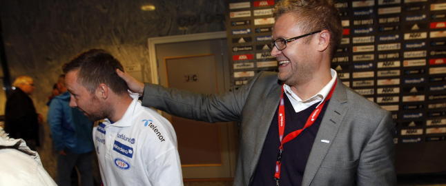 Nå er fotballen arrestert