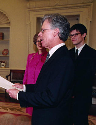 Ville ikke ha bombeskryt fra George W. Bush