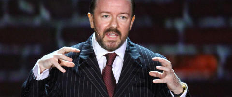 Ricky Gervais leder Golden Globe for tredje gang