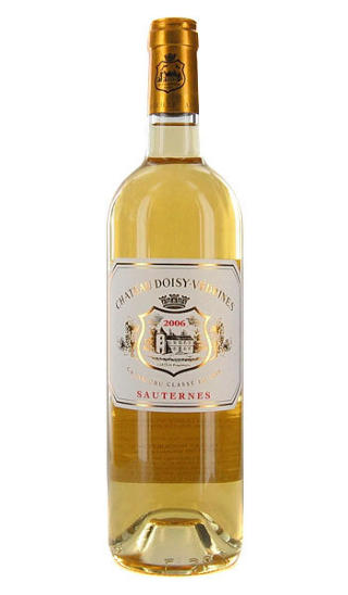 FRA FRANKRIKE: Ch. Doisy-V�drines 2006 er en flott klassisk sauternes. Foto: Produsenten