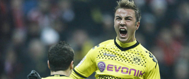 G�tze (19) matchvinner da Dortmund slo Bayern