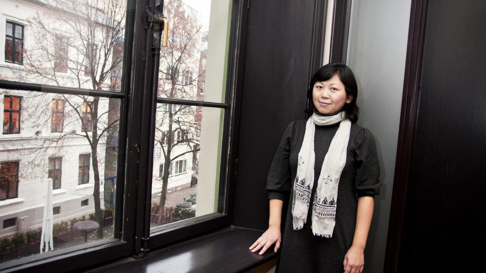  KRITIKERROST FORFATTER:  Kinesisk-amerikanske Yiyun Li avbildet under Kinesisk Uke p� Litteraturhuset i Oslo. Foto: Melisa Fajkovic / Dagbladet