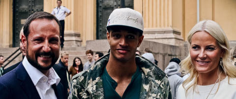 - Uvirkelig at den framtidige kongen liker musikken min