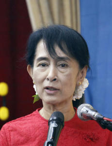 Aung San Suu Kyi vil stille til valg