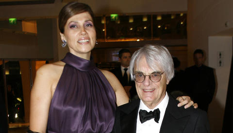 SKILT I 2008: Slavica og Bernie Ecclestone var gift i nesten 25 �r. Foto: Eric Gaillard/AP/Scanpix
