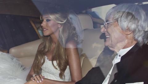 OVERFLOD: Formel 1-arvingen Petra Ecclestone skal ha brukt rundt 110 millioner p� bryllupsfeiringen. Jammen godt at faren er mangemilliard�r. Foto: EPA/MASSIMO PERCOSSI