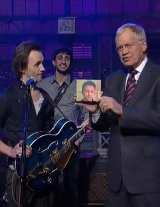 Lerche på «Letterman»: - Det ble veldig friskt og fint