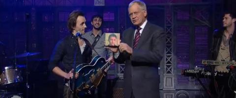 Lerche på «Letterman»: - Det ble veldig friskt og fint