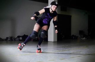 I FARTA: Nidaros Roller Derbyklubb ligger p� 2. plass i �rets kampanje. Foto: Elisabeth Anker Jakobsen
