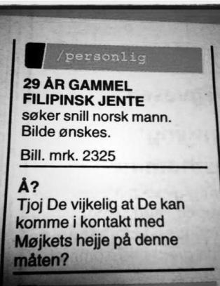 Har du sett de mystiske avisannonsene?