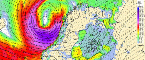 Flere steder uten strøm på Vestlandet