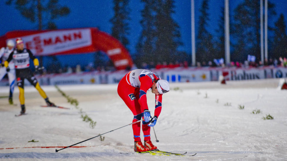 BARNESKIRENN: Petter Northug viste at formen er god, og utklasset konkurrentene i Kuusamo. Foto: rasmus Skaug / Dagbladet