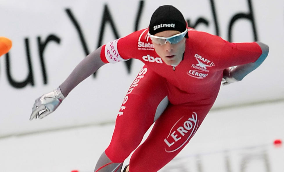 FJERDEPLASS: H�vard B�kko ville ikke deppe etter fjerdeplassen p� 5000 meter. Foto: AFP AFP PHOTO / STANISLAV FILIPPOV