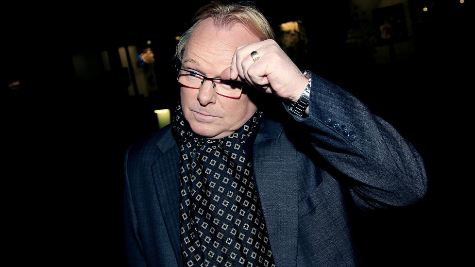 KNEBLET?: Denne uka brukte nestleder Per Sandberg talerstolen til � si at han ble kneblet. Han sa ogs� noe annet som fikk mer oppmerksomhet, men det egentlige budskapet fra ham og Siv Jensen denne uka har v�rt at Ap fors�ker � kneble dem, skriver Marie Simonsen. Foto: Jacques Hvistendahl