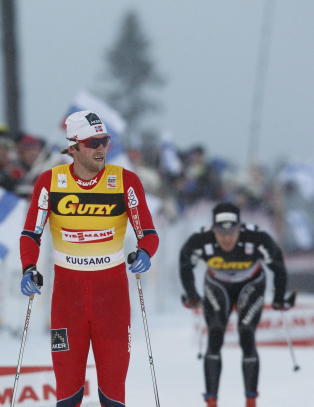 To nordmenn p� pallen