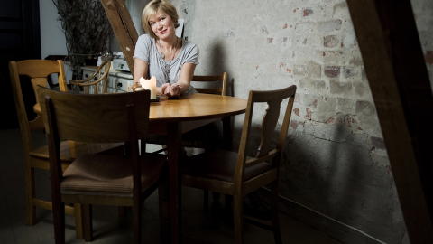 GOD KOMMUNIKASJON: Benedicte Adrian er fortsatt god venn med eksmannen, og de to kommuniserer godt med hverandre. Foto: Benjamin A. Ward / Dagbladet