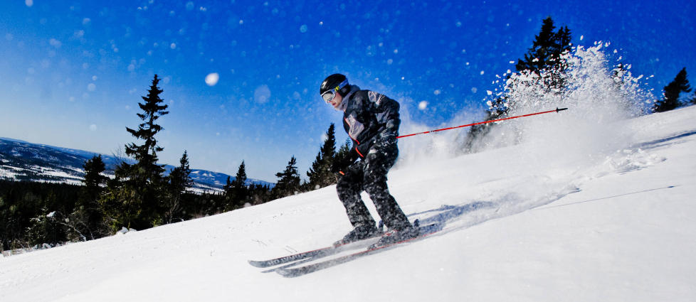 TRYSIL: I Trysil har to heiser og to bakker p� cirka 1,5 kilometer til sammen, �pnet.  Foto: THOMAS RASMUS SKAUG